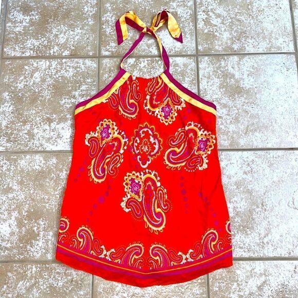 Guess Handkerchief Halter Top Size XL - Picture 1 of 3